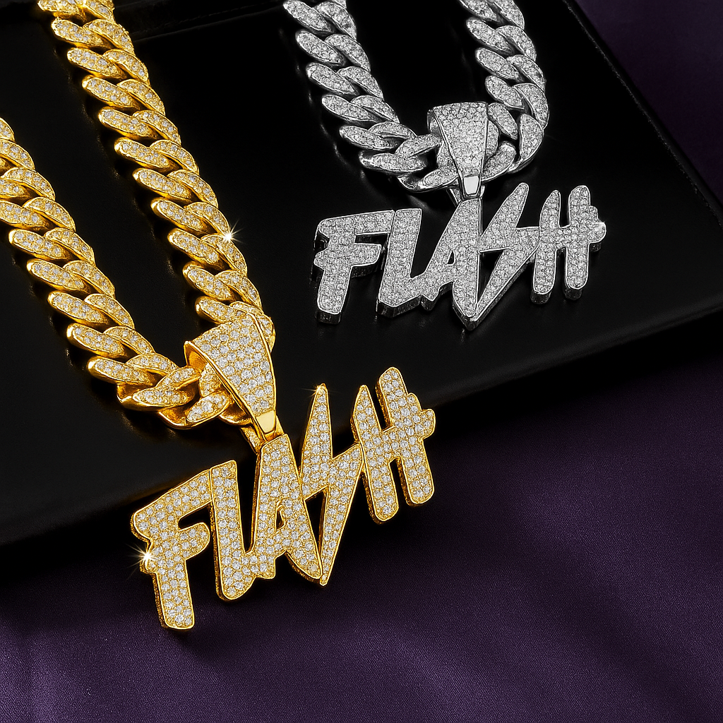 18K Flash Pendant