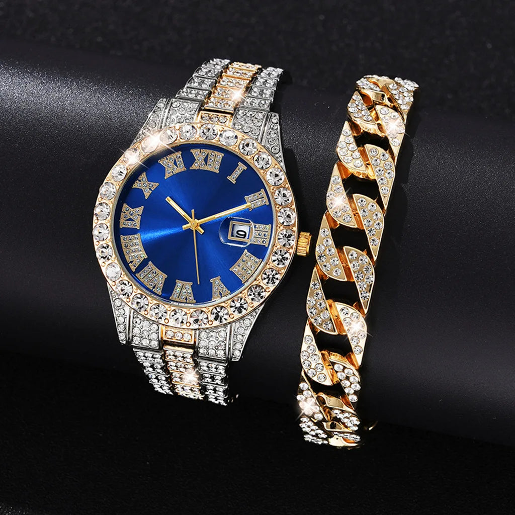 18K Regal Watch & Bracelet