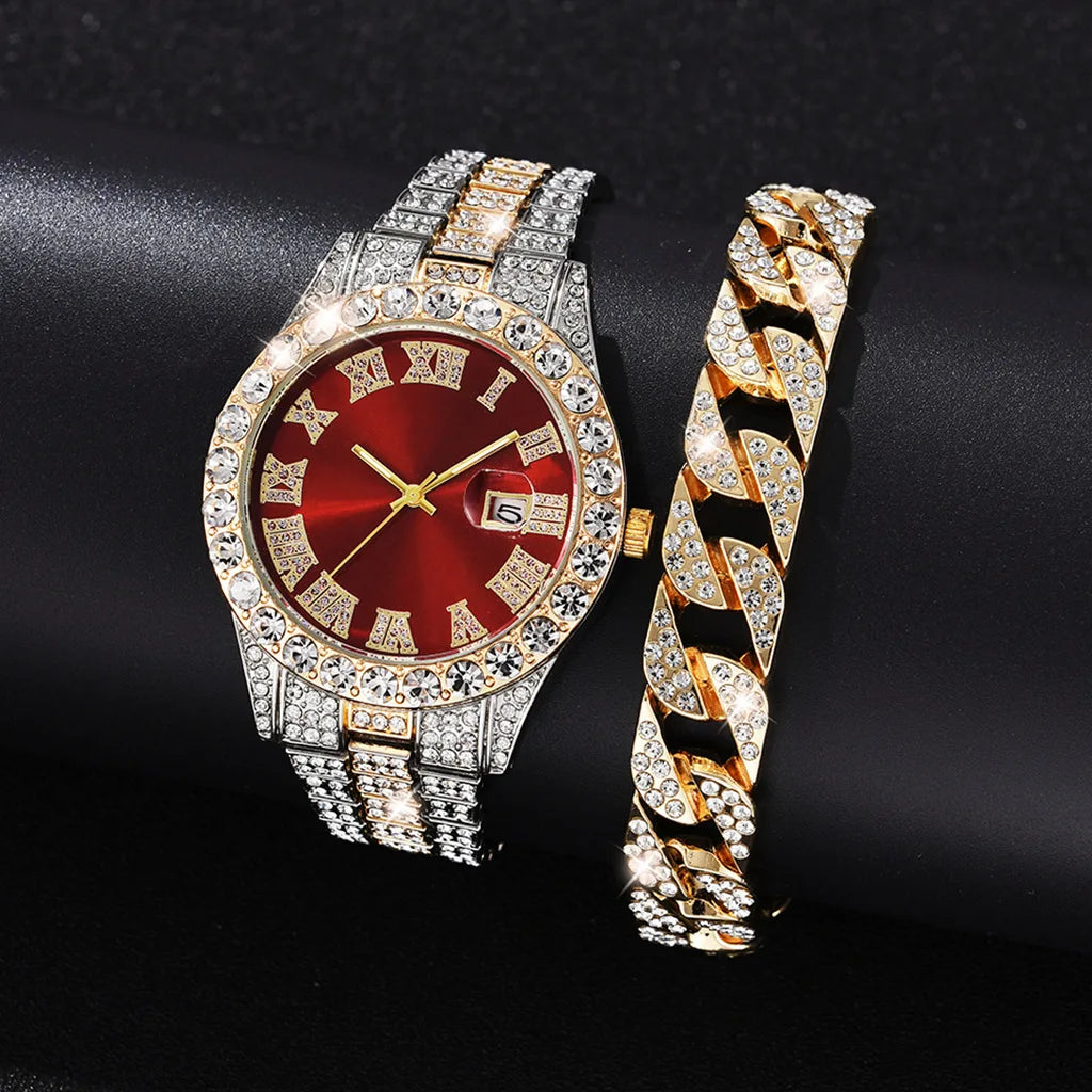 18K Regal Watch & Bracelet